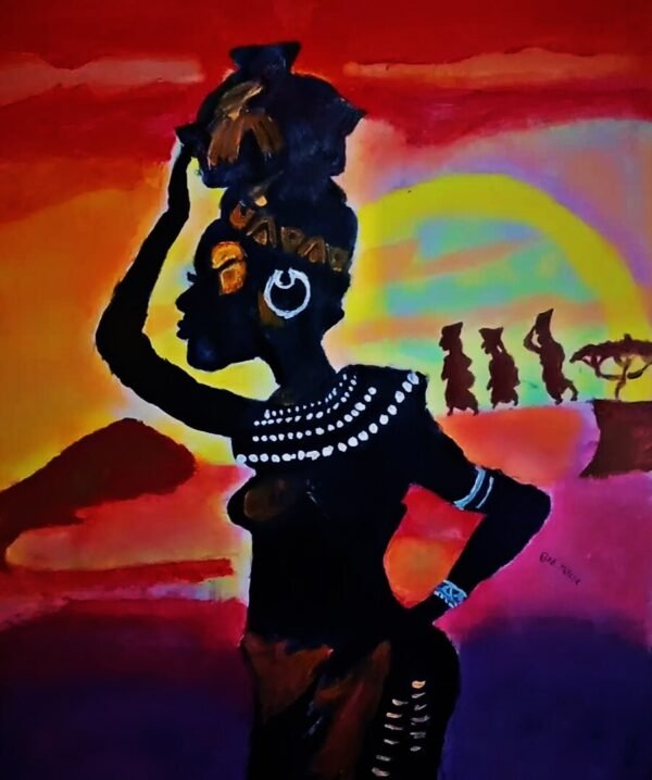 ''Grace at sunset"