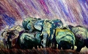 elephants-in-tsavo-creating-a-storm-of-dust