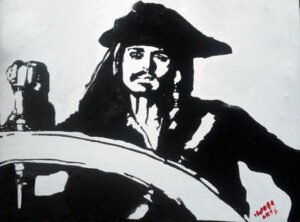Jack Sparrow B/w