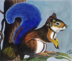 The Blue Tailed Wanderer